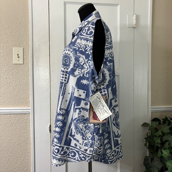 Bill Blass Women 2X Button Down Shirt - Picture 11 of 12